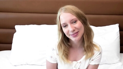 Blonde Teen Blowjob And Fuck