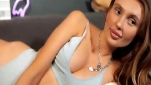 Petite Beautiful Woman Masturbates Her Wet Pussy